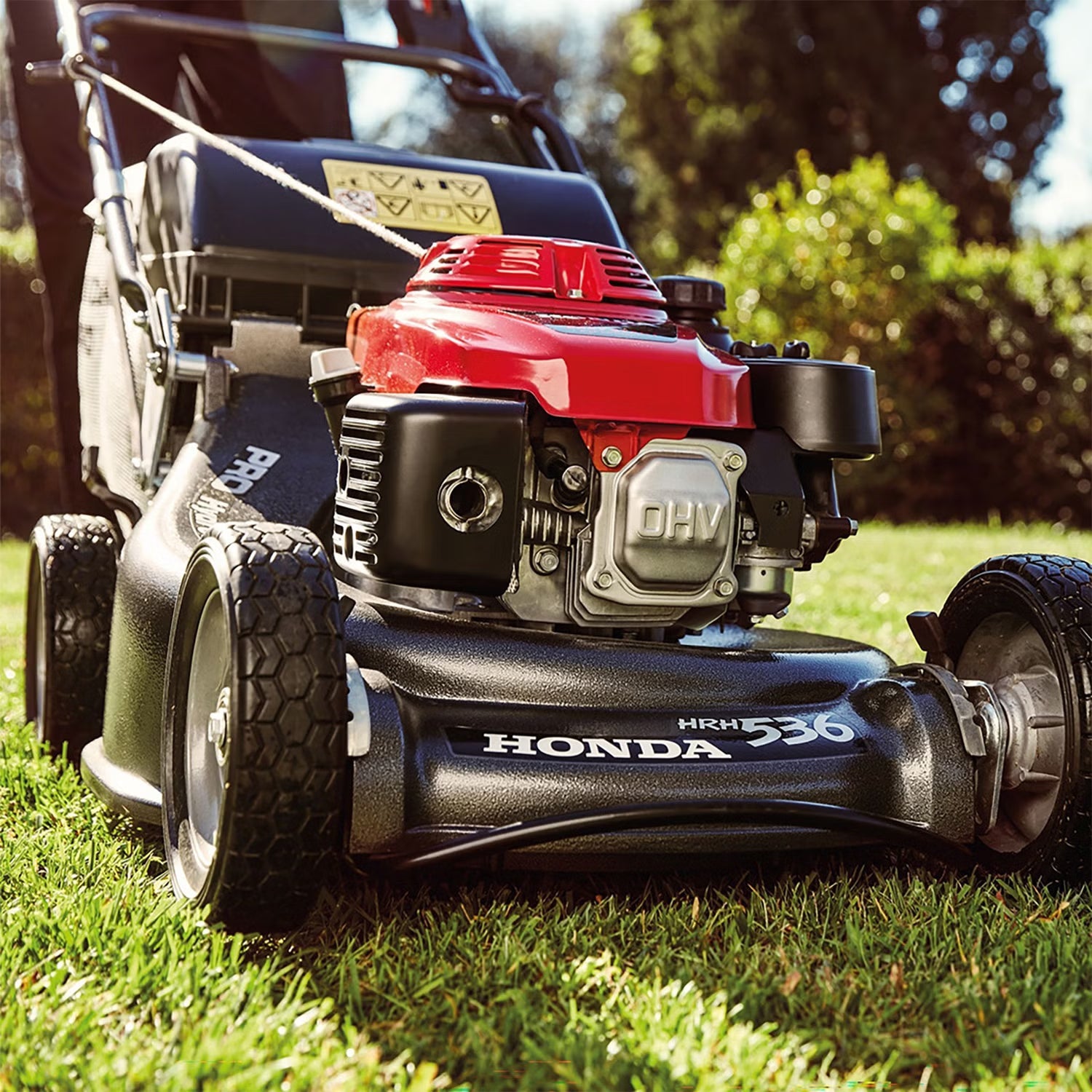 Honda HRH 536 HX Self-Propelled Professional Petrol Lawn Mower