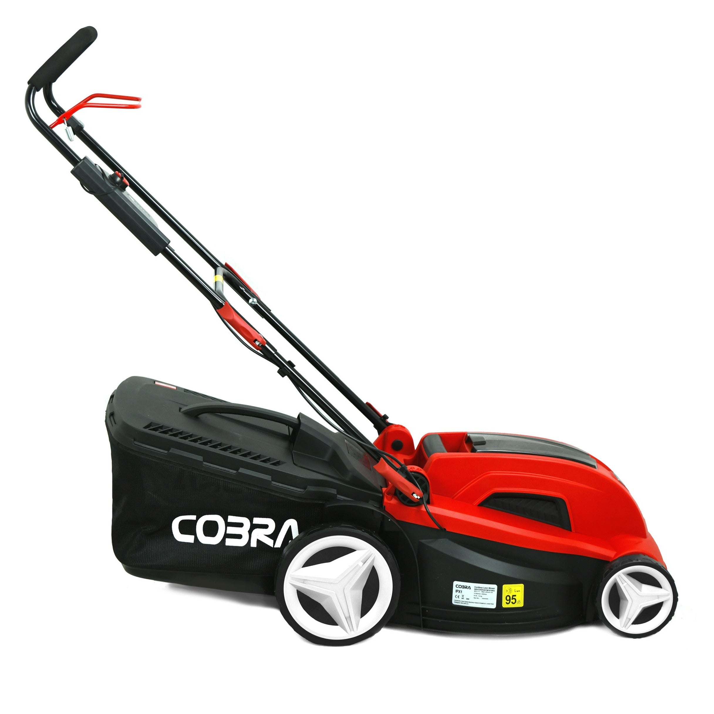 Cobra MX4340V Push Cordless Lawnmower 43cm